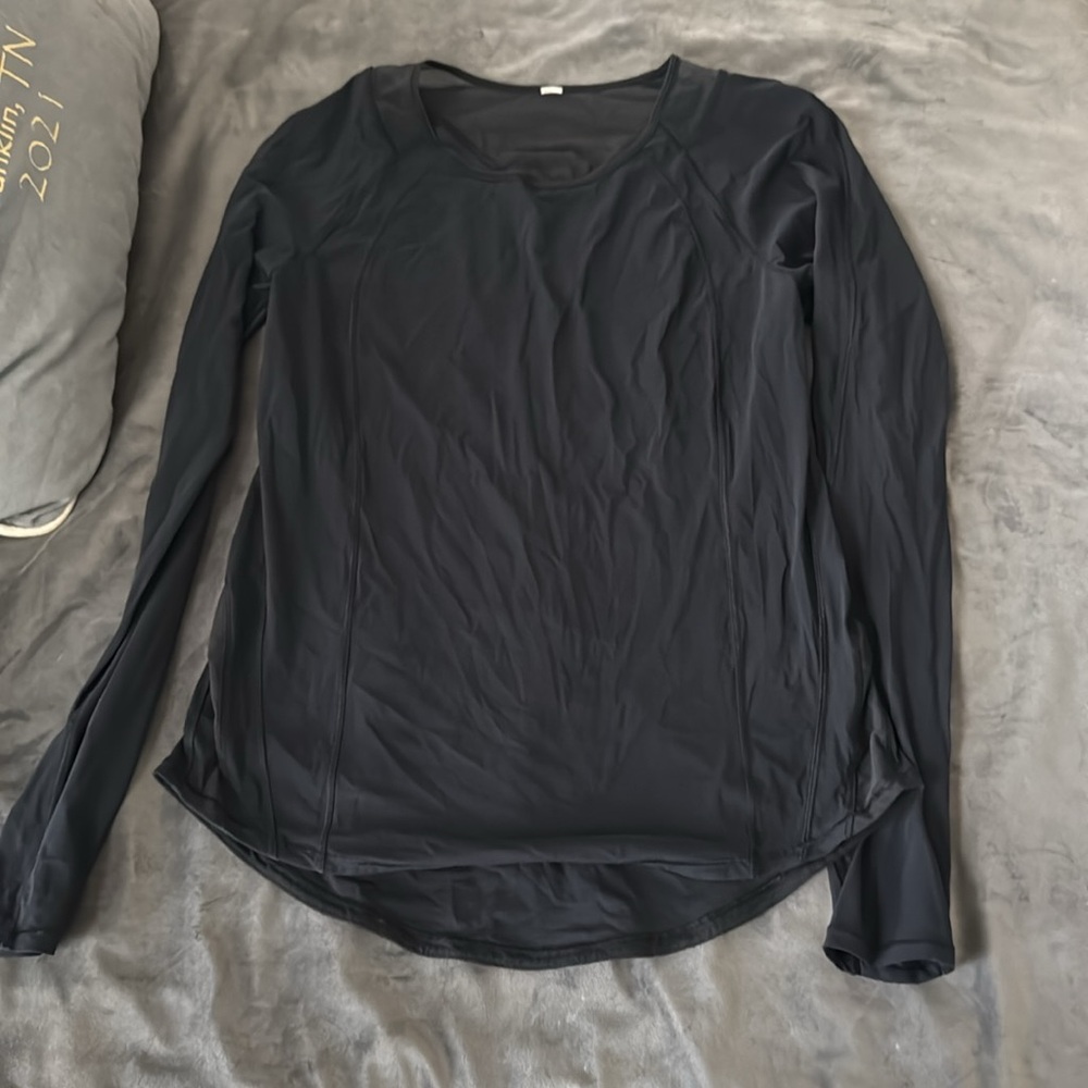 Lululemon black long sleeve - Picture 2 of 2